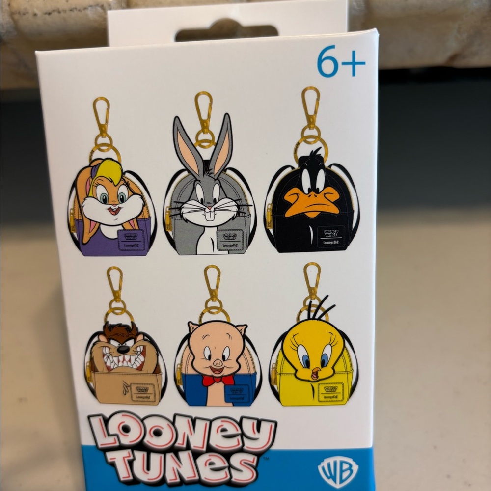 Loungefly Looney Tunes charm Keychains - mystery box
